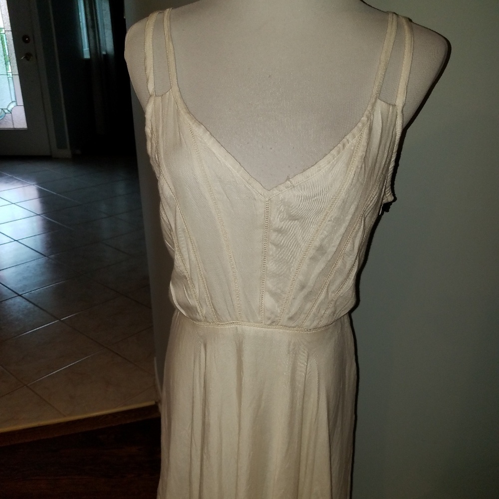 Dex Boho Summer Dress Sz M Off White Beautiful